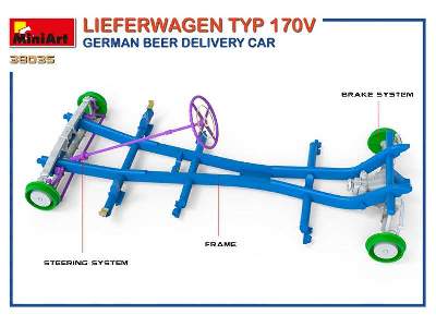 Lieferwagen Mercedes-Benz 170V German Beer Delivery Car - image 29