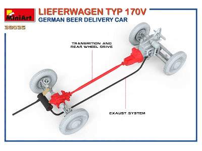 Lieferwagen Mercedes-Benz 170V German Beer Delivery Car - image 30