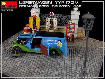 Lieferwagen Mercedes-Benz 170V German Beer Delivery Car - image 32