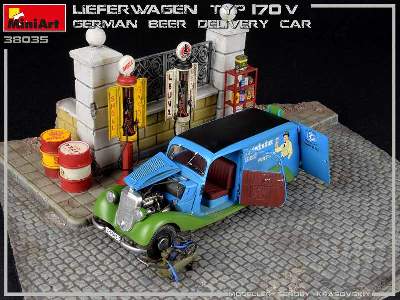 Lieferwagen Mercedes-Benz 170V German Beer Delivery Car - image 33