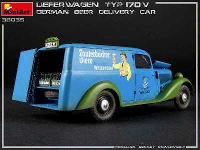 Lieferwagen Mercedes-Benz 170V German Beer Delivery Car - image 37