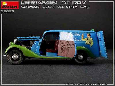 Lieferwagen Mercedes-Benz 170V German Beer Delivery Car - image 39