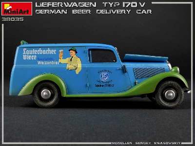 Lieferwagen Mercedes-Benz 170V German Beer Delivery Car - image 40