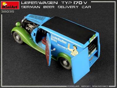 Lieferwagen Mercedes-Benz 170V German Beer Delivery Car - image 41