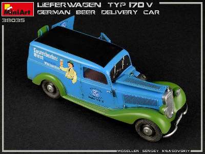 Lieferwagen Mercedes-Benz 170V German Beer Delivery Car - image 43