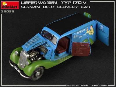 Lieferwagen Mercedes-Benz 170V German Beer Delivery Car - image 44