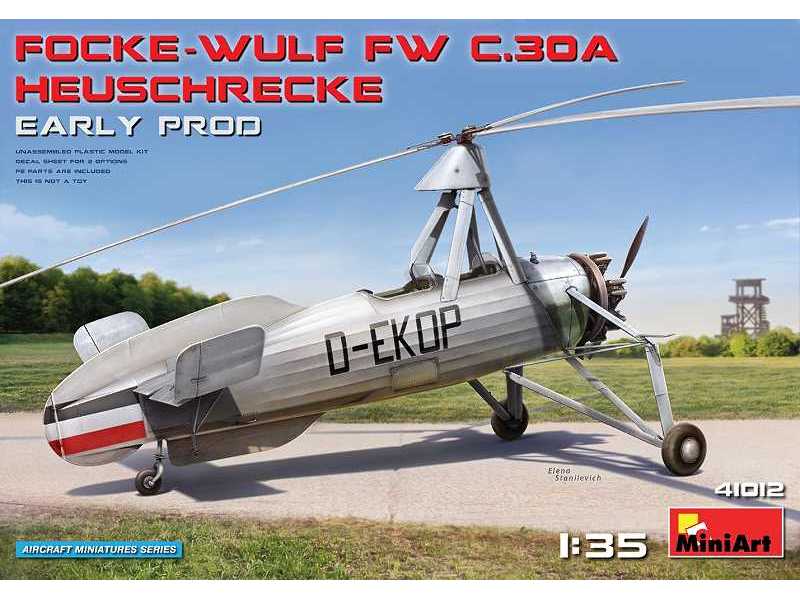 Focke-wulf Fw C.30a Heuschrecke. Early Prod - image 1