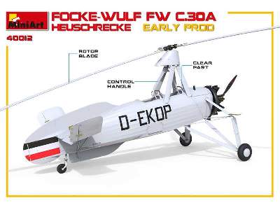 Focke-wulf Fw C.30a Heuschrecke. Early Prod - image 12