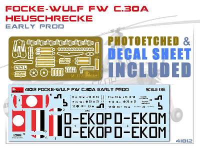 Focke-wulf Fw C.30a Heuschrecke. Early Prod - image 30
