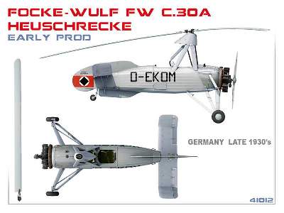 Focke-wulf Fw C.30a Heuschrecke. Early Prod - image 32