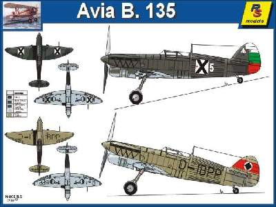 Avia B-135 Bulgaria WW II - image 2