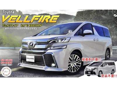 Toyota Vellfire Za G Edition (White Pearl Crystal Shine) - image 1