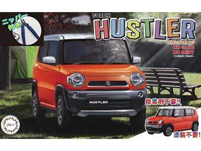 Suzuki Hustler (Passion Orange) (W/Side Cutter) - image 1