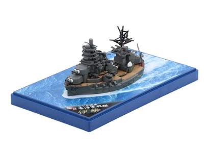 Chibimaru Ship Battle Ship Ise (W/Painted Pedestal For Display) - image 1