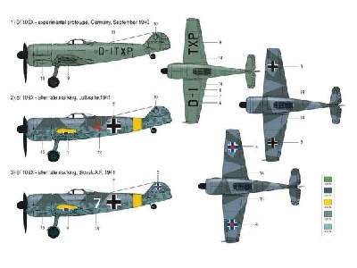 Messerschmitt Bf 109 X - experimental fighter - image 2