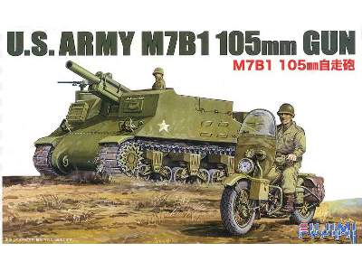 US M7b1 105mm Self-propelled Gun - image 1