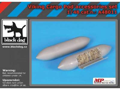 Viking Cargo Pod Accessories Set For Italeri - image 1