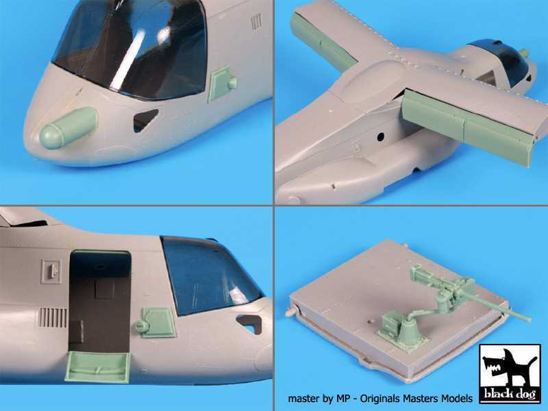 Cv-22 B Osprey Conversion Set For Italeri - image 1 Cv-22 B Osprey Conversion Set For Italeri - image 1