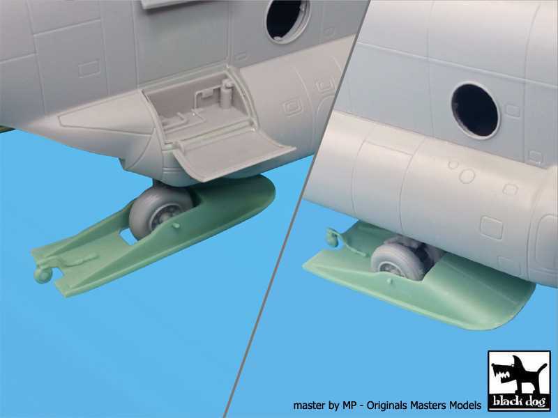 Ch-47 Chinook Ski Accessorie Set For Italeri - image 1