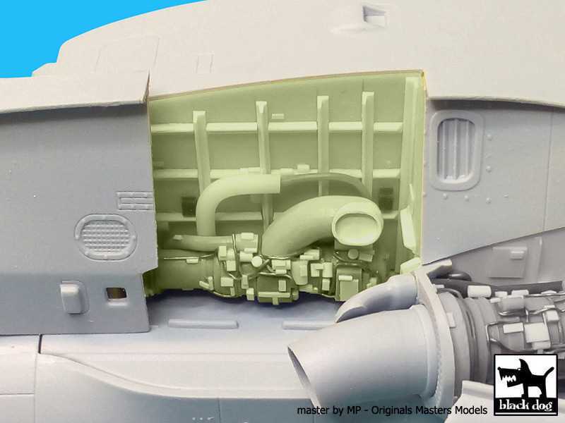 Westland Merlin Hc 3 Engine Set N°1 For Airfix - image 1