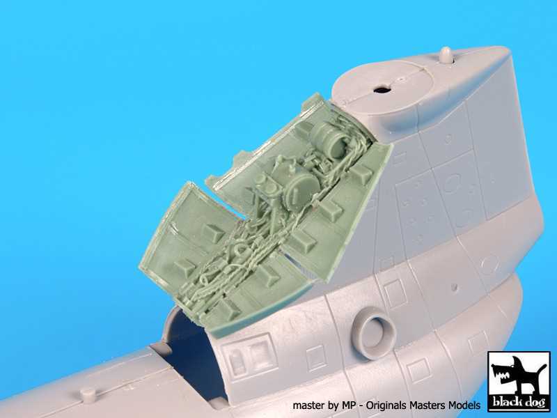 Ch-46 D Rear Engine For Hooby Boss - image 1