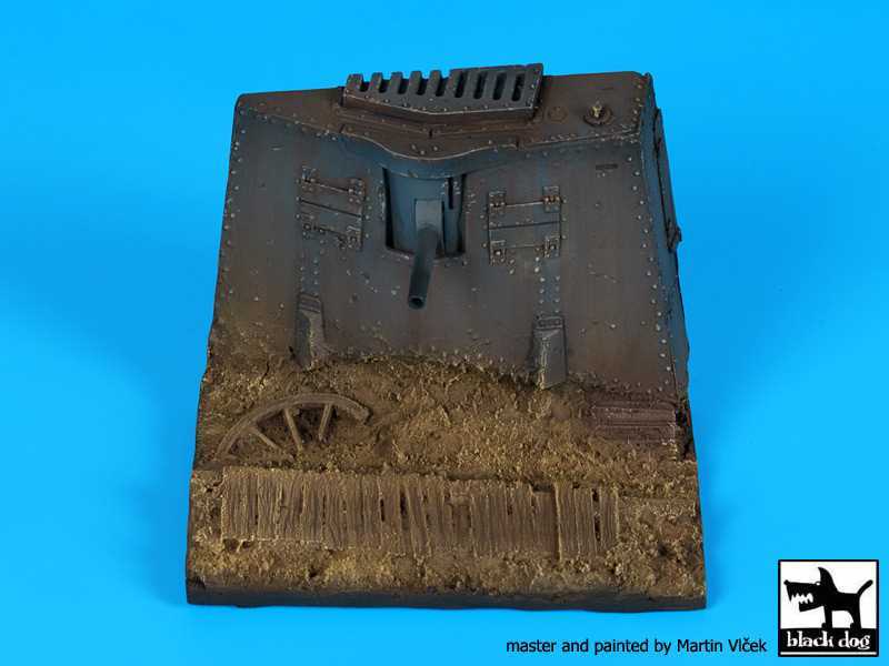 German A7v WW Ii Base (90x70mm) - image 1