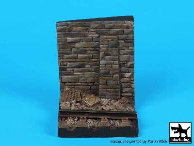Wall With Rail Base (55x55 mm) - image 1