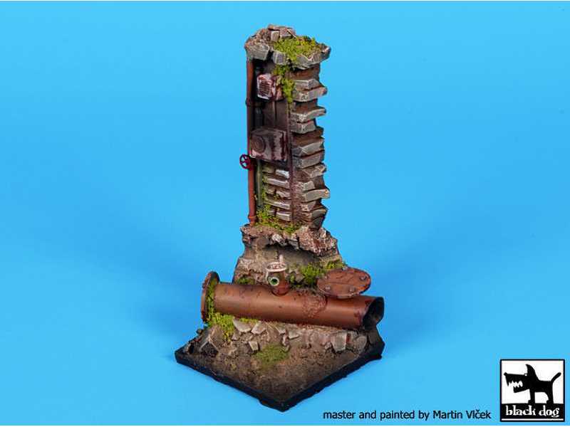 Post Apocalyptic Wall Base - image 1