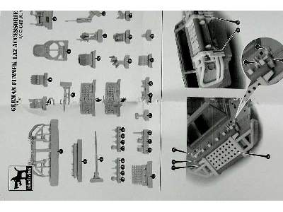 German Fennek 1a2 Accessories Set For Trumpeter - image 3