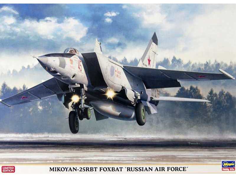 Mig-25rbt Foxbat `russian Air Force` - image 1