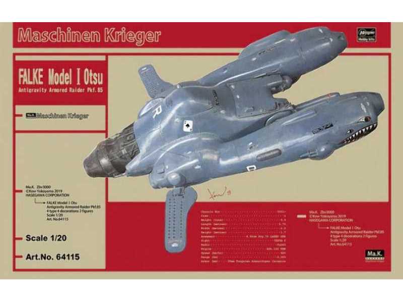 Falke Model I Otsu Antigravity Armored Raider Pkf.85 - image 1