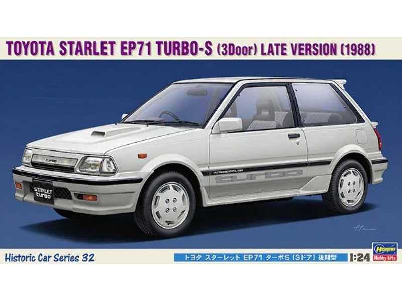 21132 Toyota Starlet Ep71 Turbo-s (3 Door) Late Version (1988) - image 1