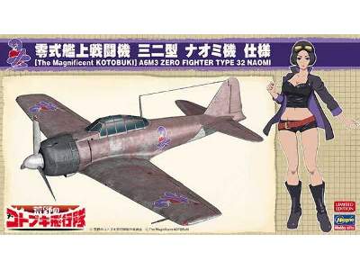 52207 The Magnificent Kotobuki Mitsubishi A6m3 Zero Fighter Type - image 1
