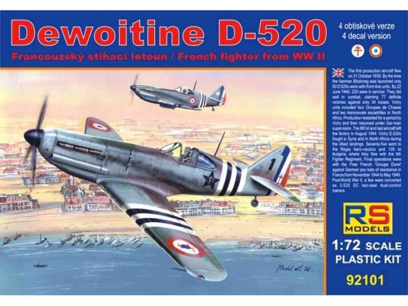 Dewoitine D-520 Free France - image 1 Dewoitine D-520 Free France - image 1