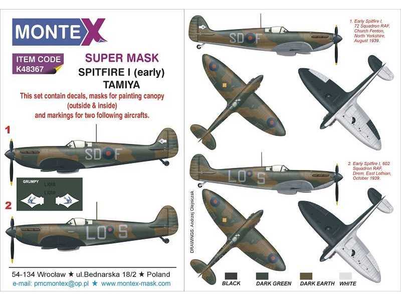 Spitfire Mk.I (Early) Tamiya - image 1