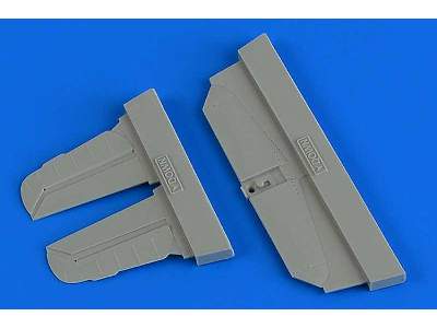 Bf 109G-6 control surfaces - Tamiya - image 1