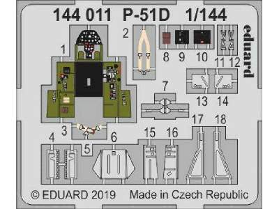 P-51D 1/144 - Eduard - image 1