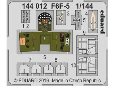 F6F-5 1/144 - Eduard - image 1