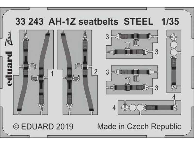 AH-1Z seatbelts STEEL 1/35 - image 1