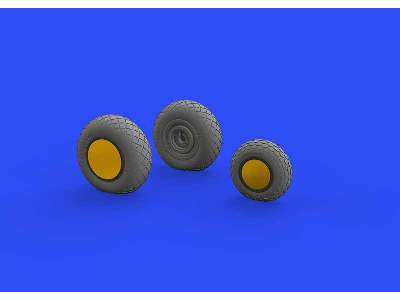 P-38F/ G wheels 1/48 - Tamiya - image 1