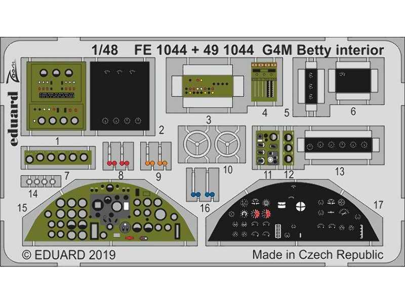 G4M Betty interior 1/48 - image 1