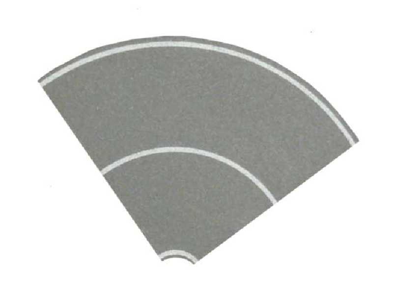 Curves concrete - 4 pcs. - self-adhesive - image 1