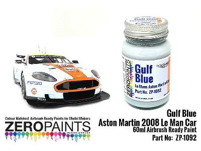 1092 Aston Martin Le Mans Gulf Blue - image 1