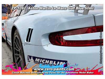 1092 Aston Martin Le Mans Gulf Blue - image 2