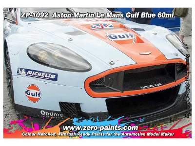 1092 Aston Martin Le Mans Gulf Blue - image 3
