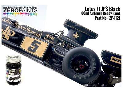 1121 Lotus F1 Jps Black - image 1