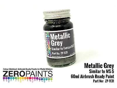 1131 Metallic Grey Paint - Similar To Tamiya Ms-5 - image 1