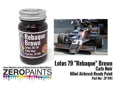 1141 Lotus 79 Rebaque Brown - image 1