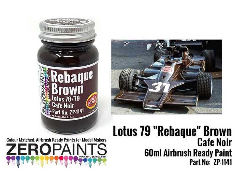 1141 Lotus 79 Rebaque Brown - image 1