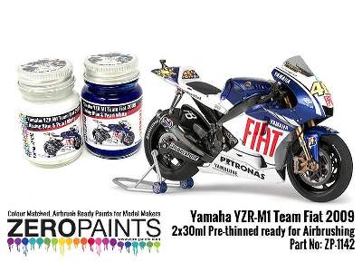 1142 Yamaha Yzr-m1 Team Fiat 2009 Set - image 1
